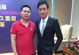 广州太阳成集团与明星合影