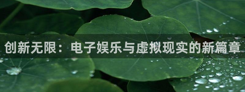 太阳成集团tyc9728：创新无限：电子娱乐与虚拟现实的新篇章